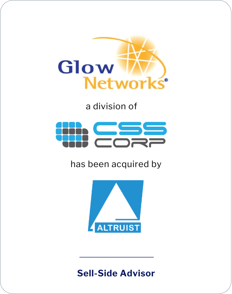 SC&H Capital Advises Glow Networks on its Acquisition by Altruist Technologies