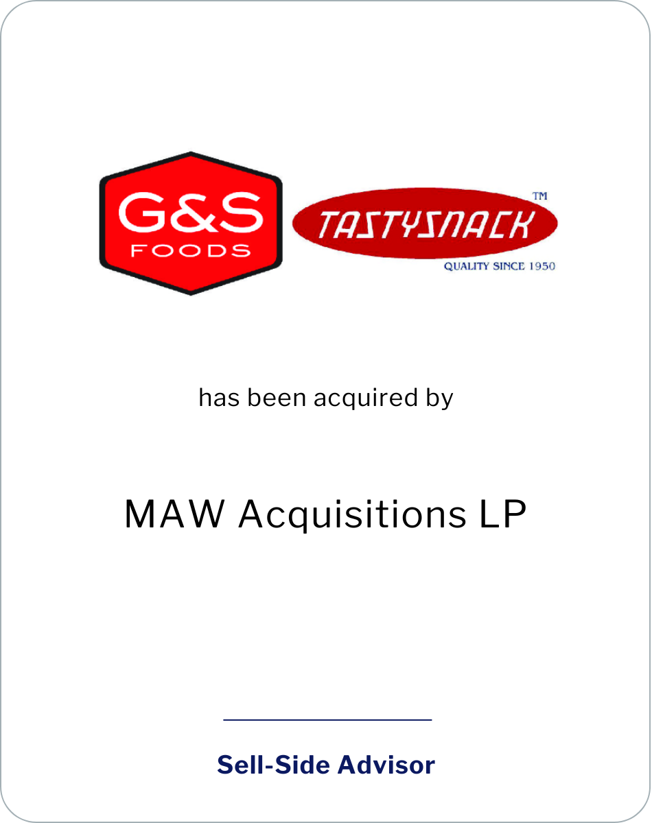 SC&H Capital Helps Pennsylvania Snack Food Company Find Nearby Buyer With Appetite For Acquisition