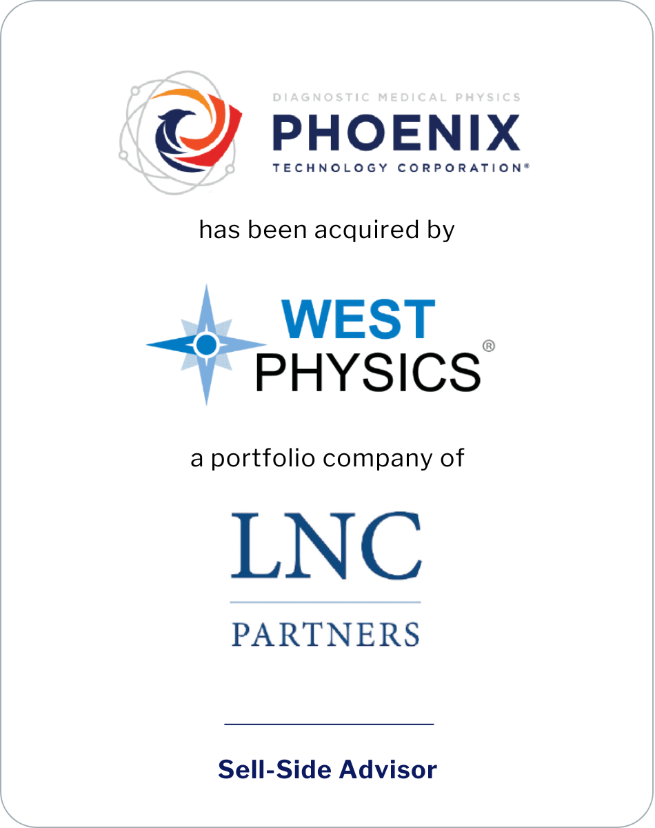 SC&H Capital Advises Phoenix Technology Corporation on its Acquisition by West Physics